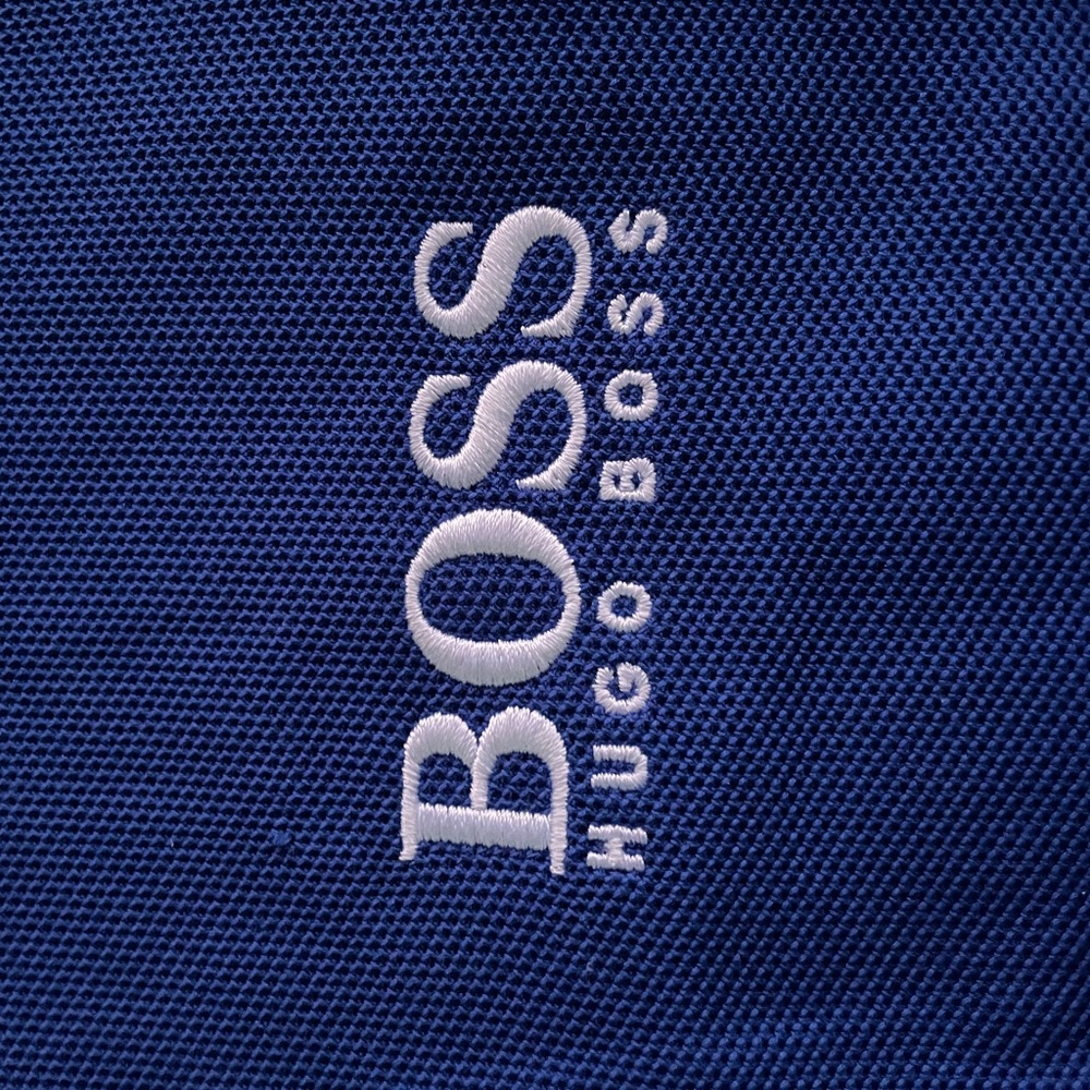 Hugo Boss Royal Blue Polo Size XL-Moisture Manager